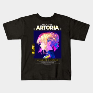 Saber - Fate Stay Night Kids T-Shirt